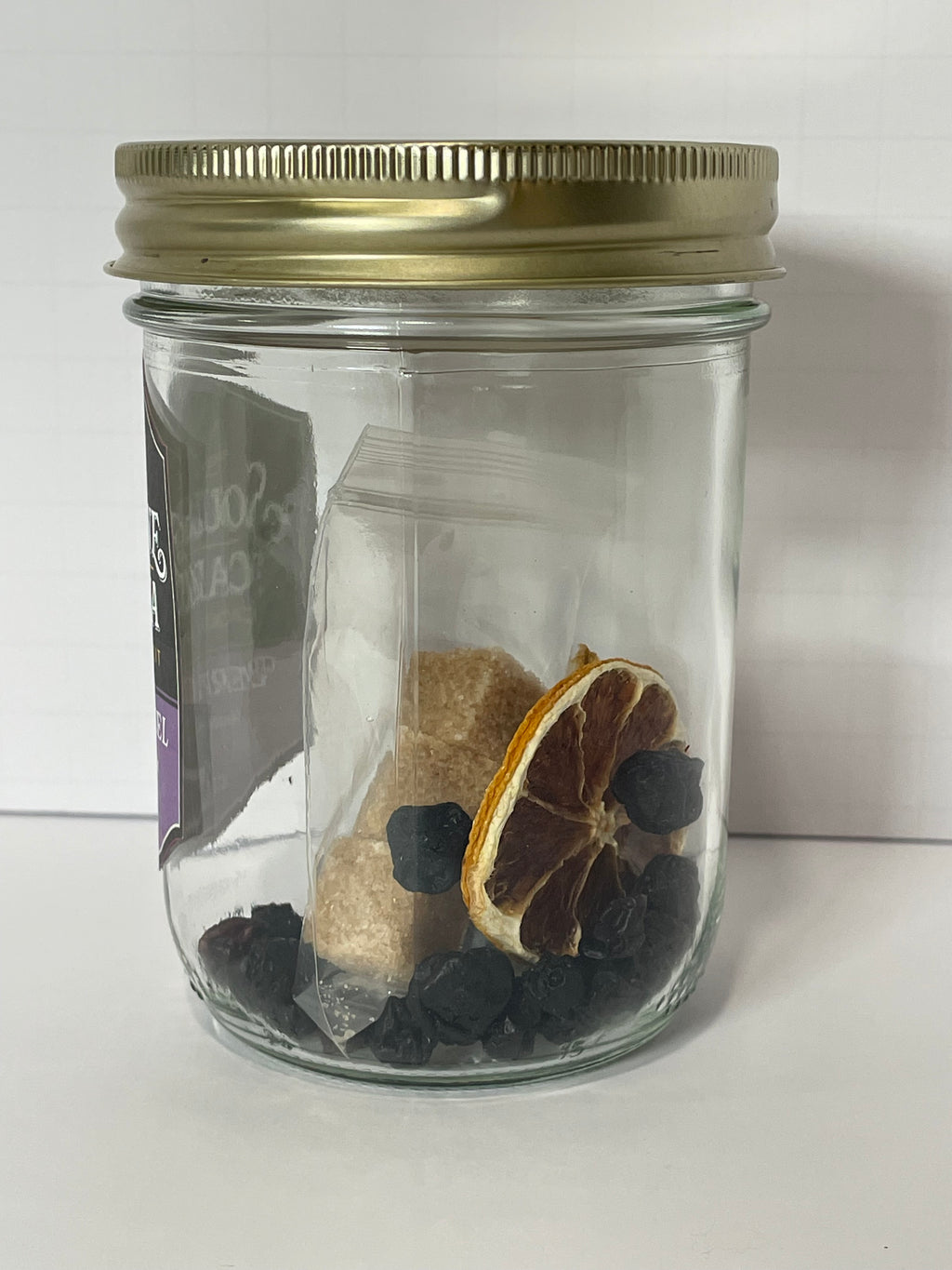 Berry Genteel cocktail infusion kit - Blueberry + Lemon + Demerara Sugar