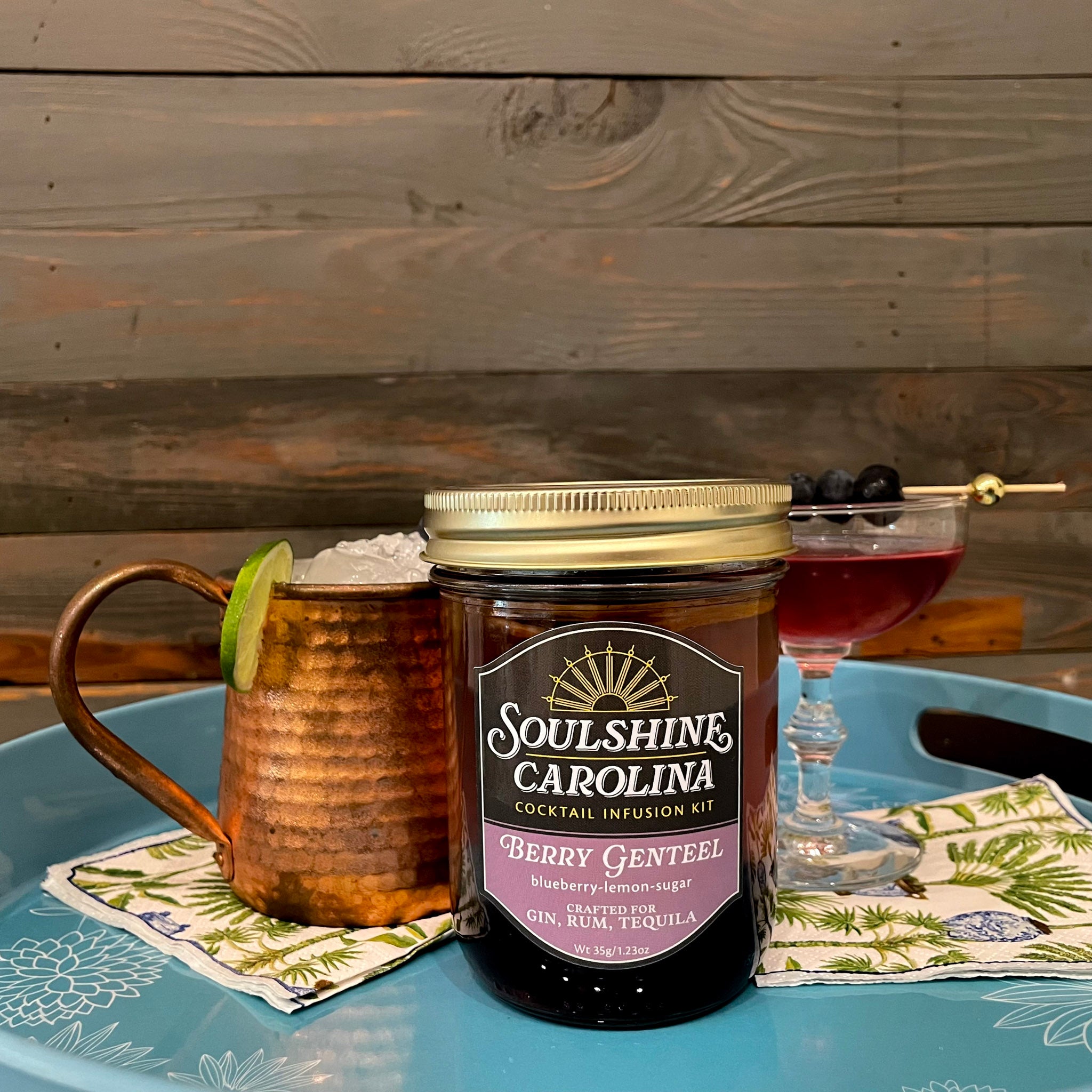 Berry Genteel infusion kit - Blueberry+Lemon