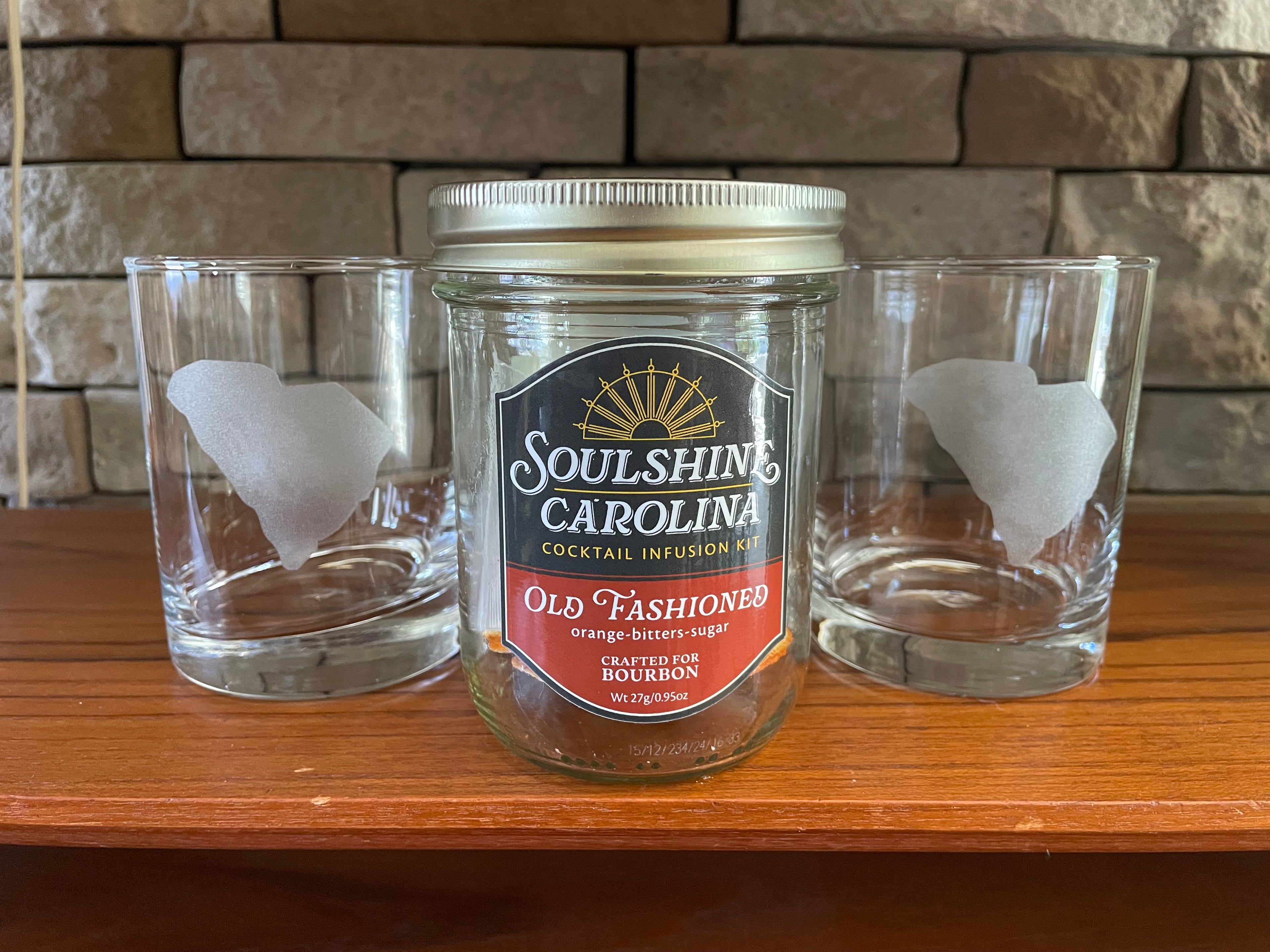 1 Kit + 2 Rocks Glasses