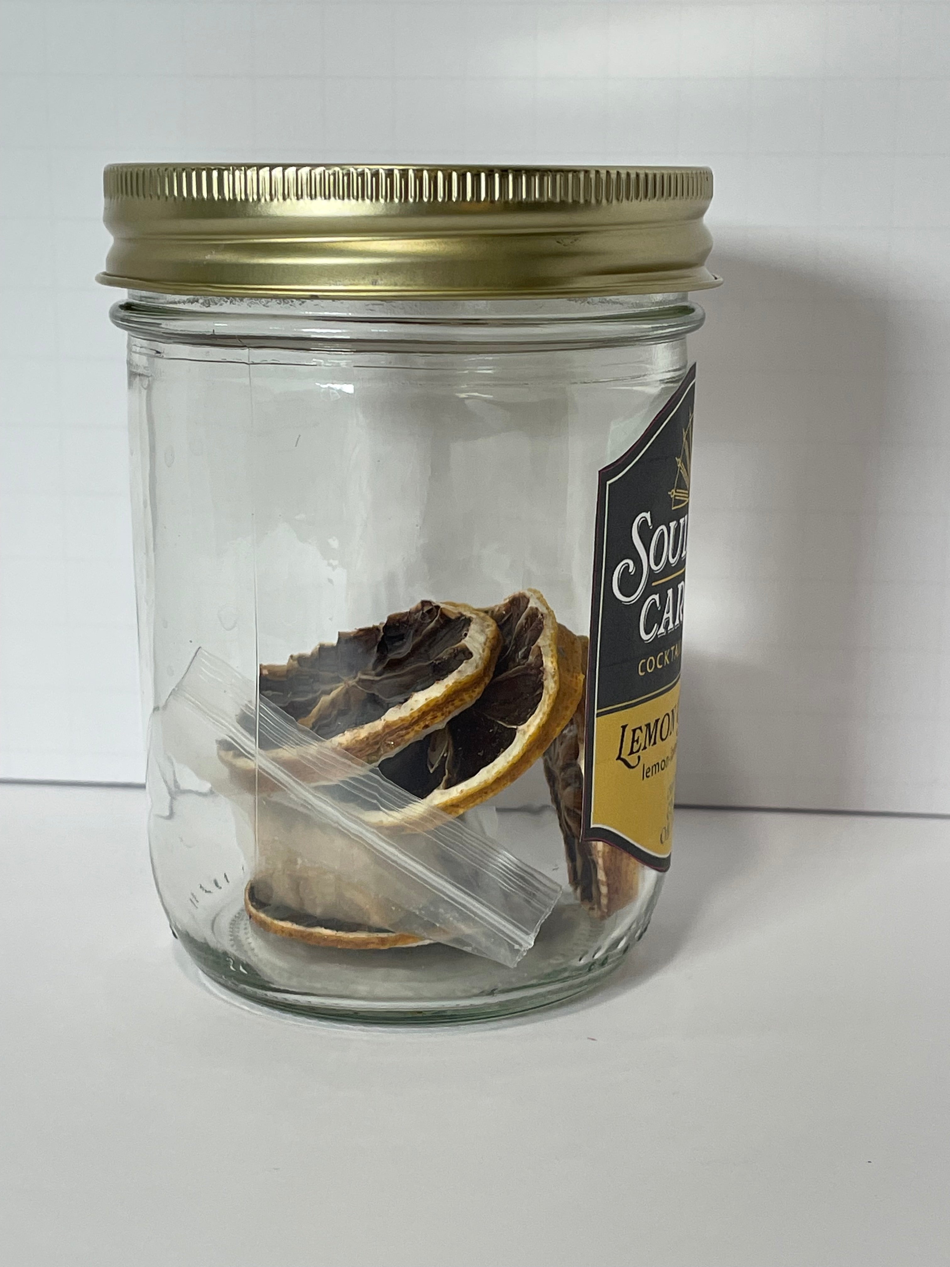 Lemon Gin Fizz cocktail infusion kit - Lemon + Lavender Oil + Demerara Sugar