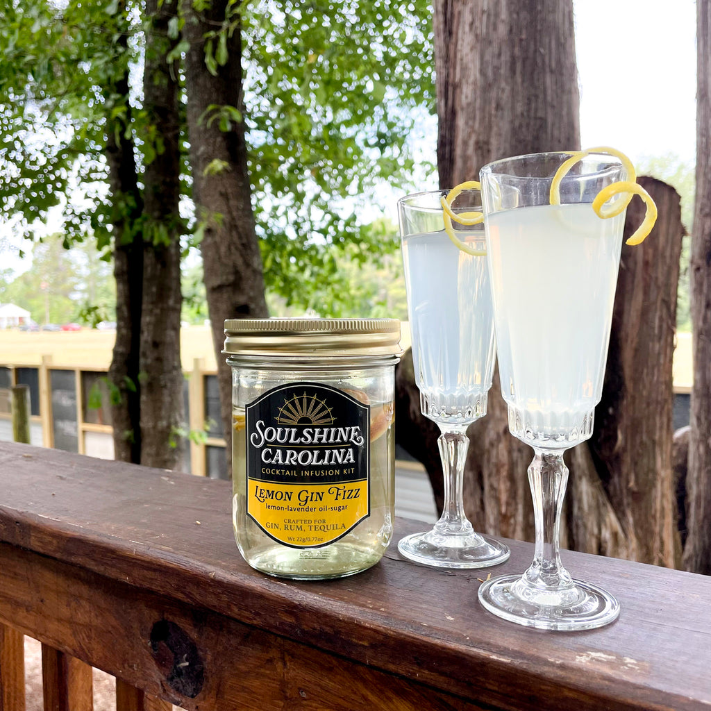 Lemon Gin Fizz infusion kit - Lemon + Lavender