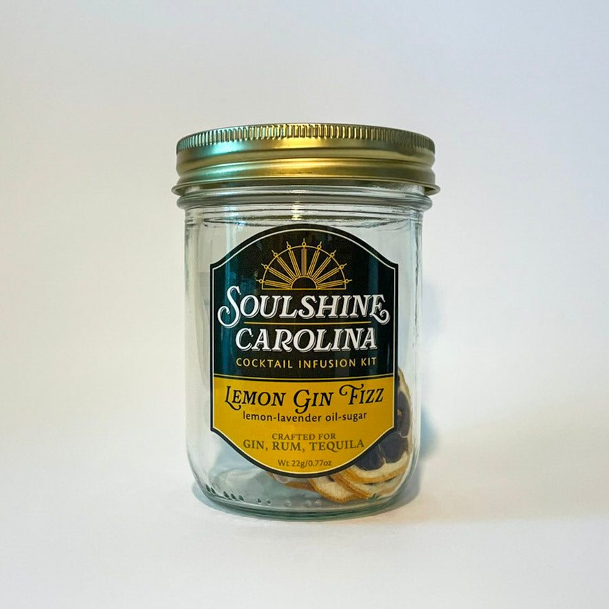 Lemon Gin Fizz infusion kit - Lemon + Lavender