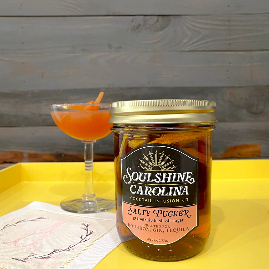 Salty Pucker cocktail infusion kit - Grapefruit+Basil