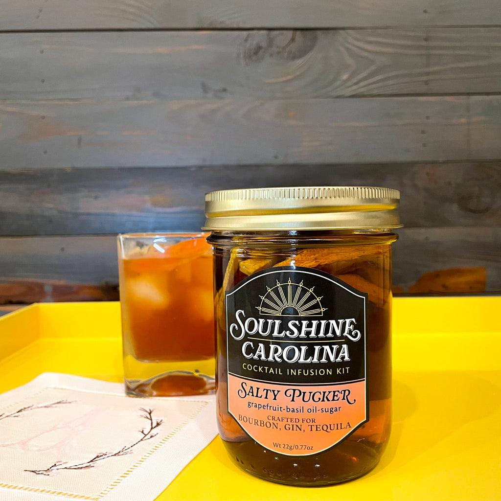 Salty Pucker cocktail infusion kit - Grapefruit+Basil
