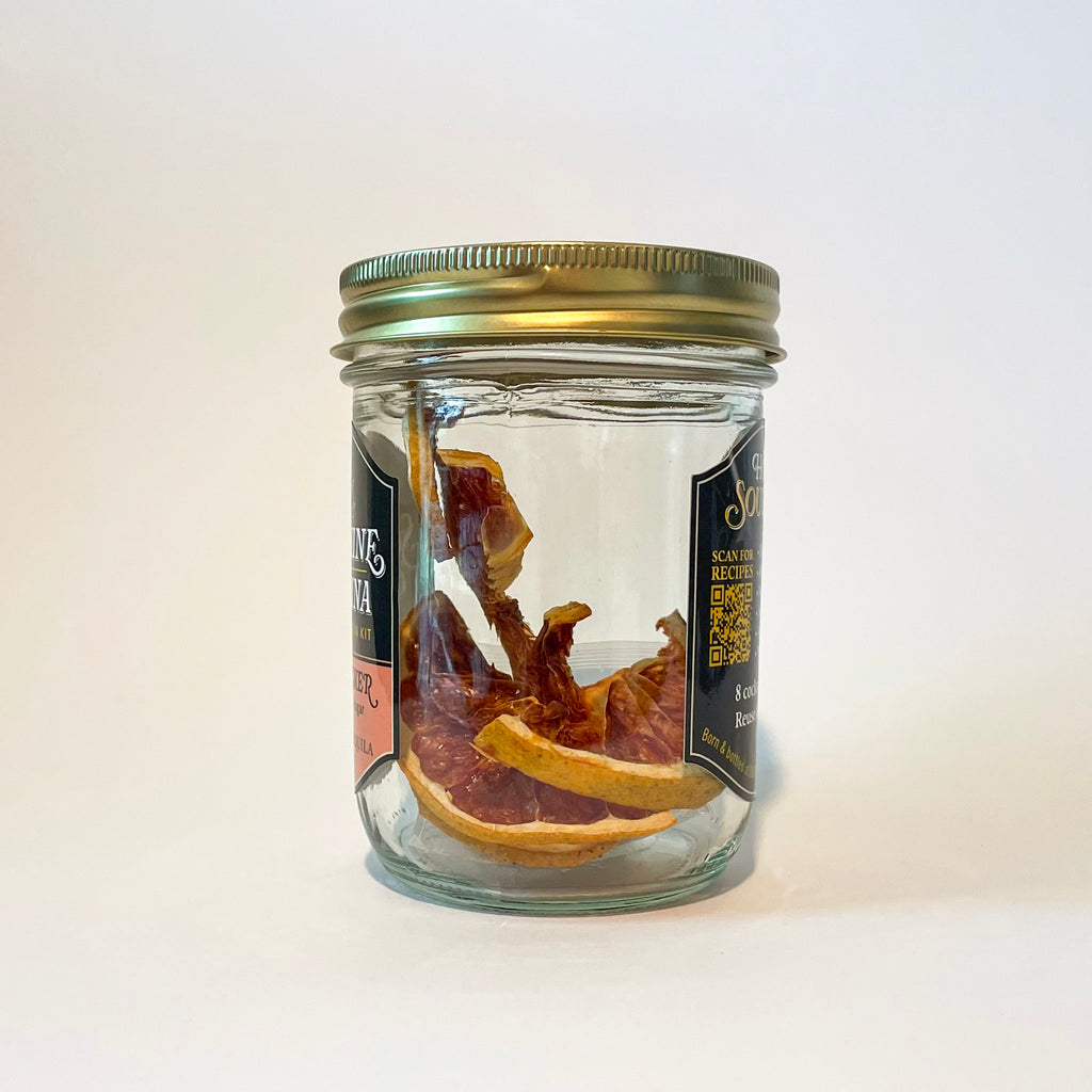 Salty Pucker cocktail infusion kit - Grapefruit+Basil