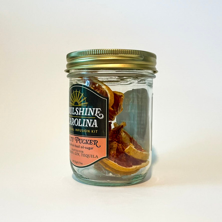 Salty Pucker cocktail infusion kit - Grapefruit+Basil