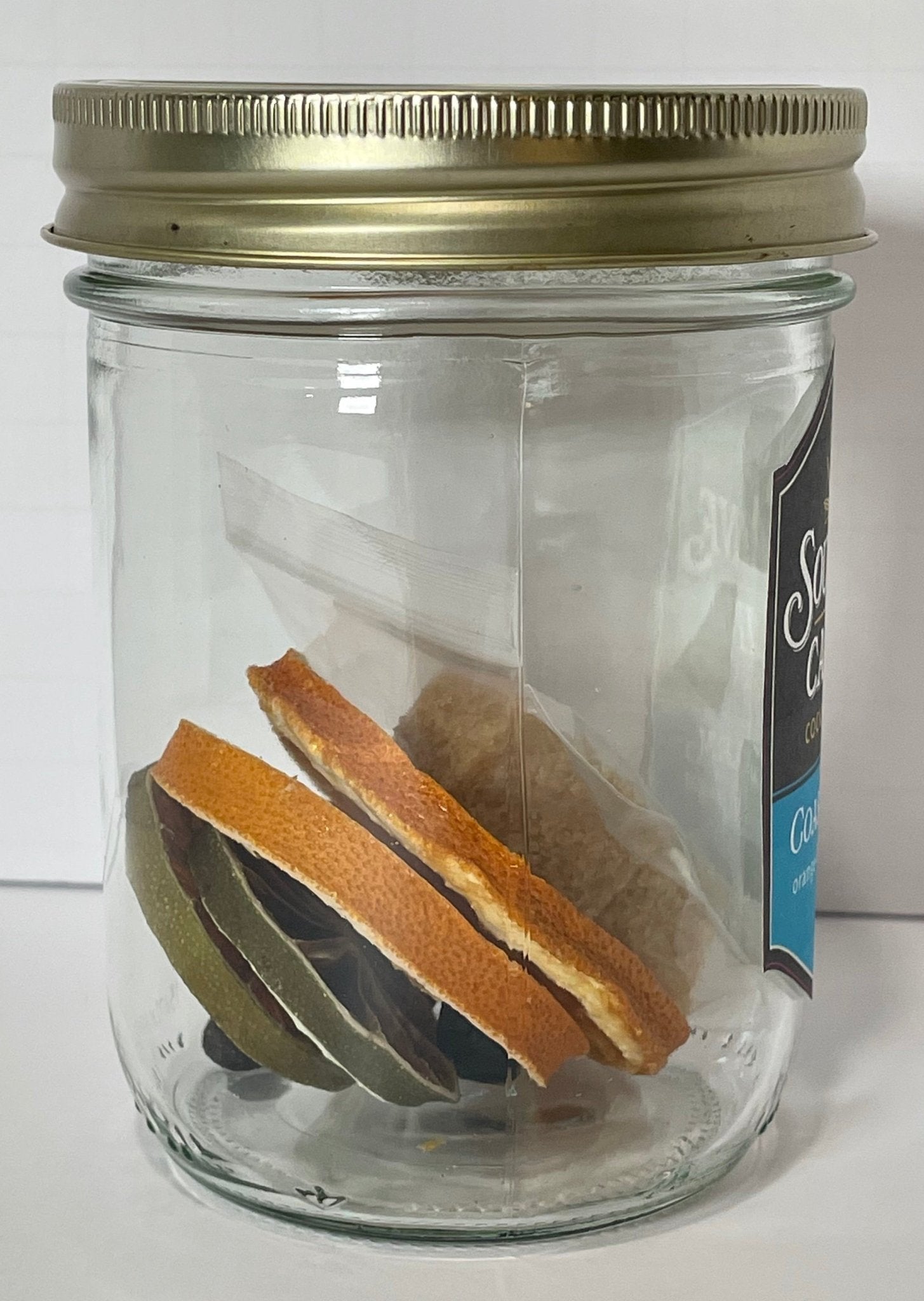 Coastal Charm cocktail infusion kit - Orange + Lime + Juniper Berry + Demerara Sugar - Soulshine Carolina
