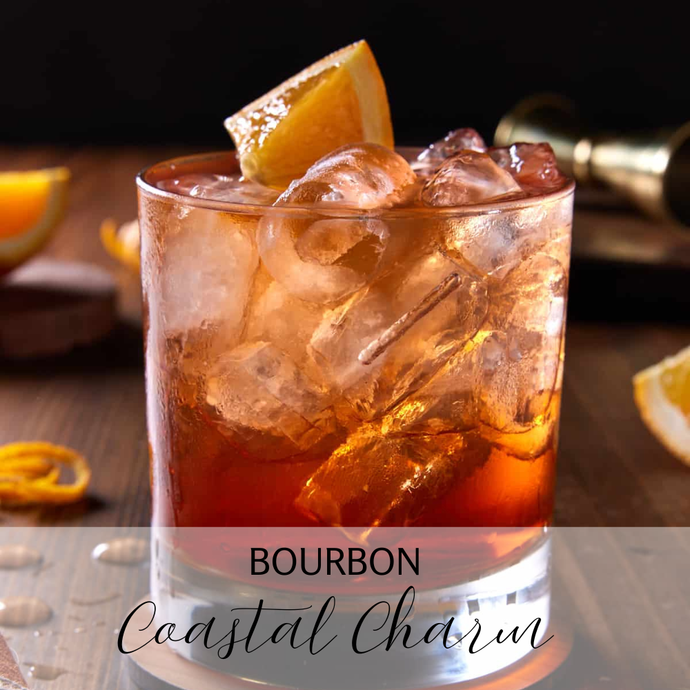 Coastal Charm cocktail infusion kit - Orange + Lime + Juniper Berry + Demerara Sugar