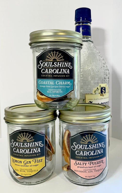 Gin Trio | 3 Kits for Gin - Soulshine Carolina