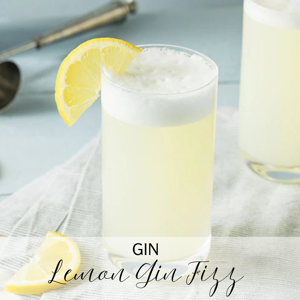 Lemon Gin Fizz cocktail infusion kit - Lemon + Lavender Oil + Demerara Sugar