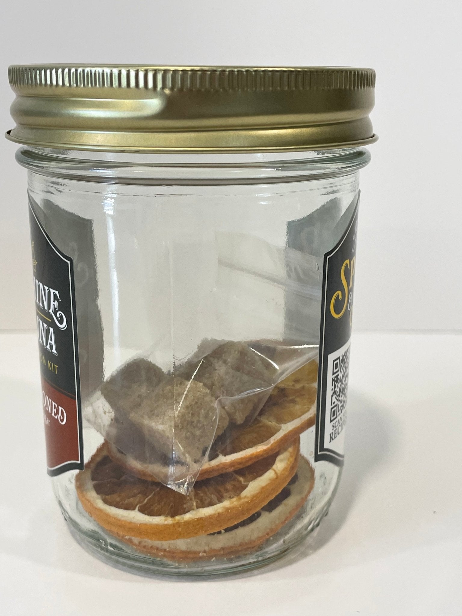 Old Fashioned cocktail infusion kit - Orange + Bitters + Demerara Sugar - Soulshine Carolina
