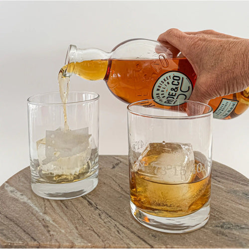 Personalized Laser Engraved Rocks Glass | 13 oz Custom Whiskey Glass