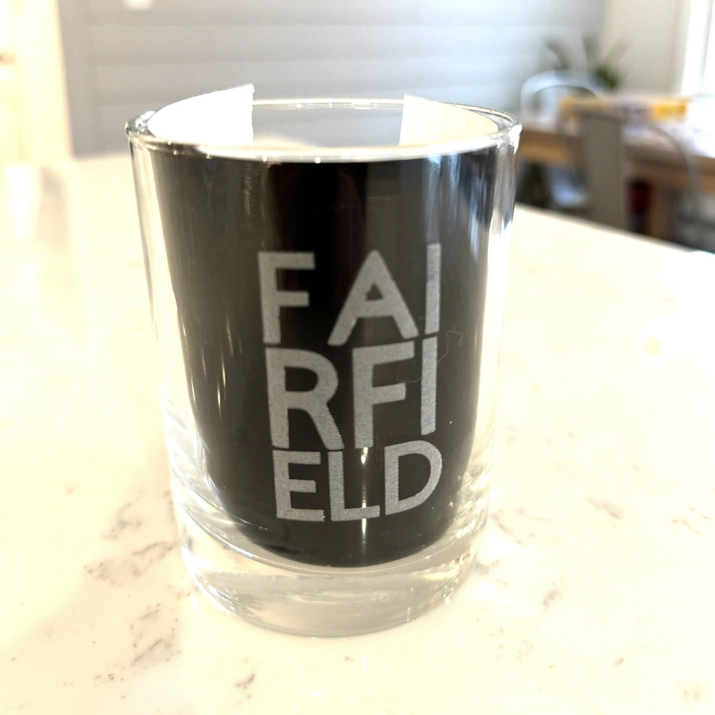 Personalized Laser Engraved Rocks Glass | 13 oz Custom Whiskey Glass