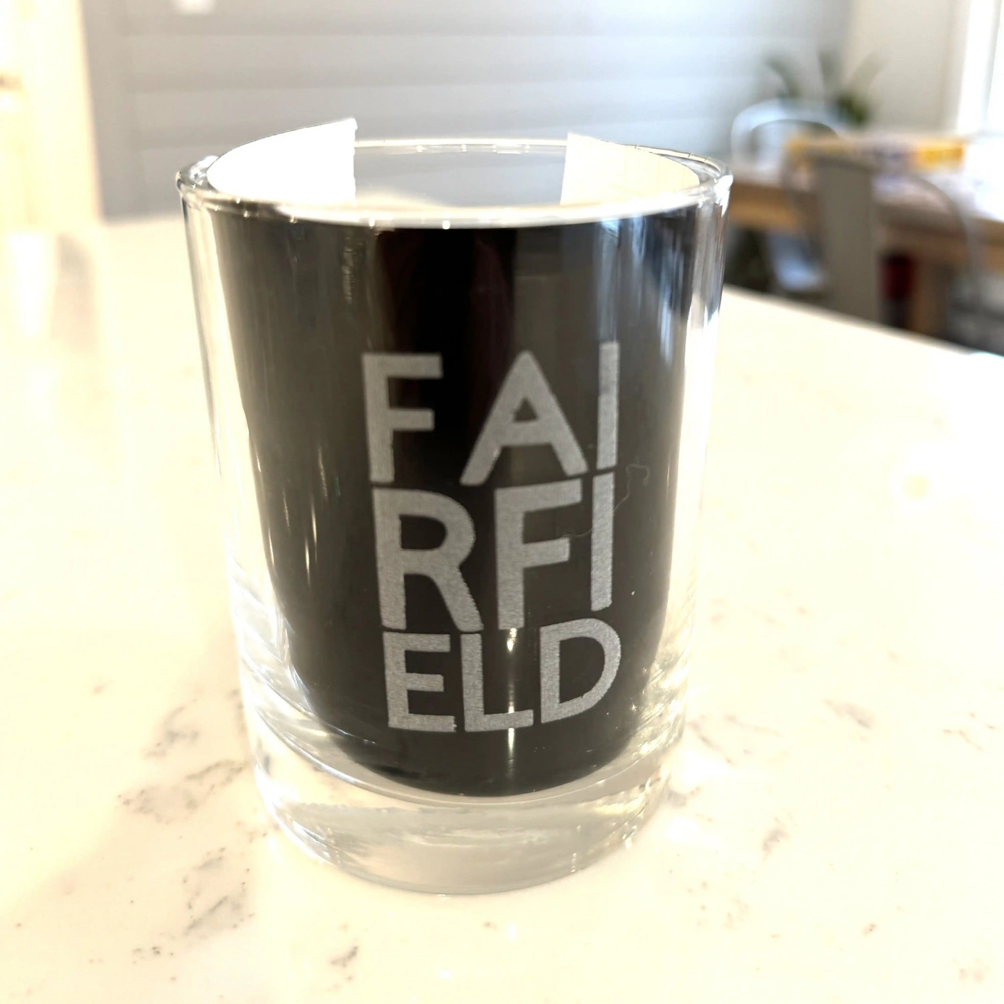 Personalized Laser Engraved Rocks Glass | 13 oz Custom Whiskey Glass