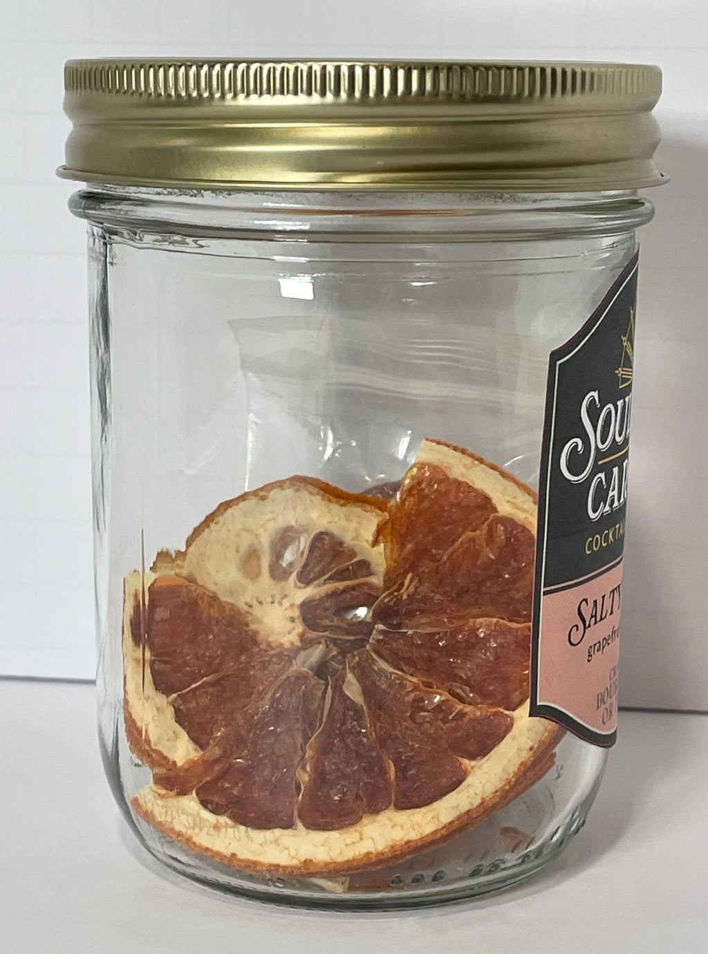 Salty Pucker cocktail infusion kit - Grapefruit + Basil Oil + Demerara Sugar - Soulshine Carolina