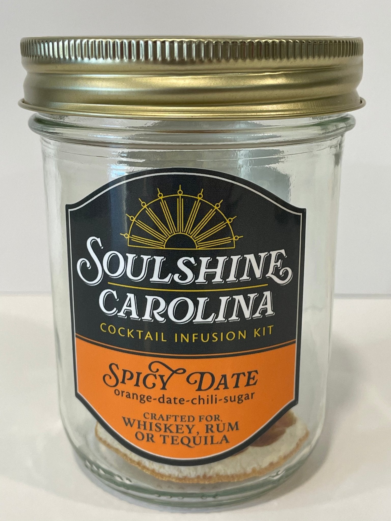 Spicy Date cocktail infusion kit - Orange + Pepper + Date - Soulshine Carolina